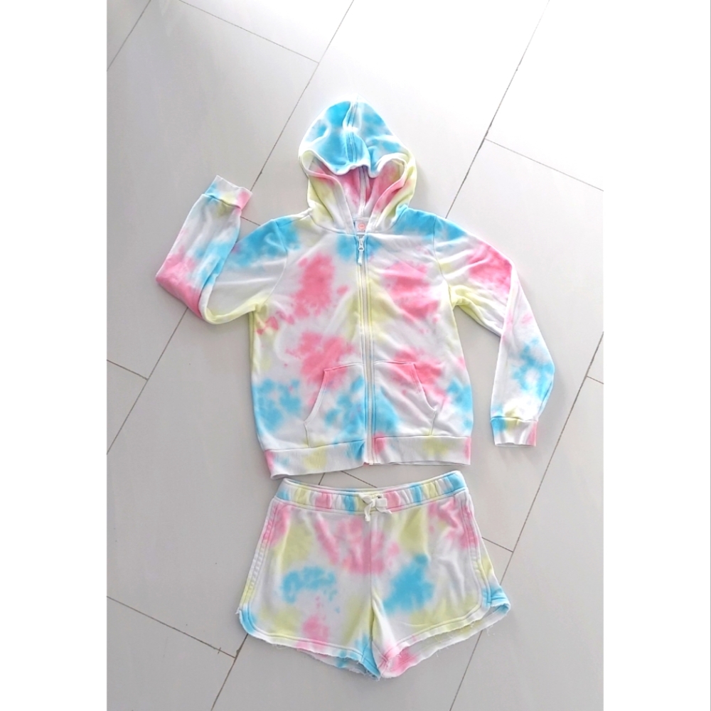 Girl's Tie Dye Loungewear Set - Picture 1 of 6